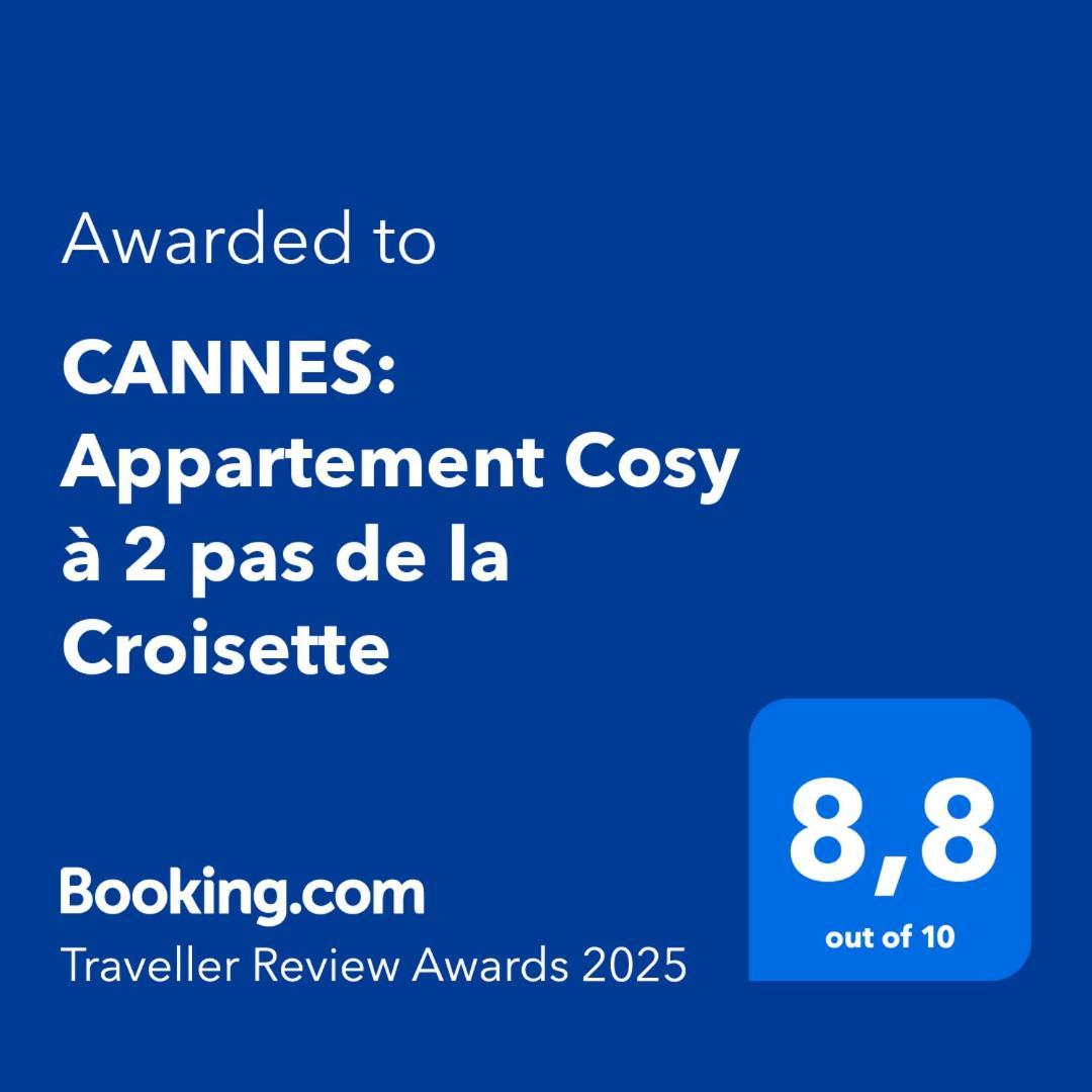 Cannes: Appartement Cosy A 2 Pas De La Croisette Eksteriør bilde
